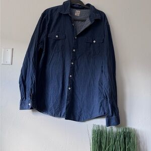 Mossimo Supply Co. Denim Blue Shirt